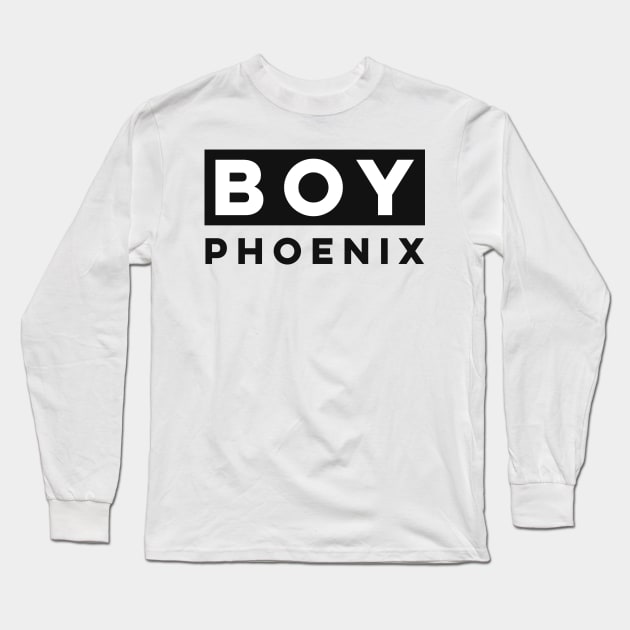 Boy Phoenix Long Sleeve T-Shirt by swatianzone